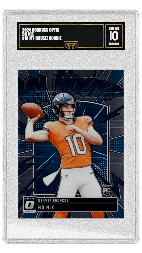 2024 DONRUSS OPTIC BO NIX #10 MY HOUSE! ROOKIE graded-card listing image