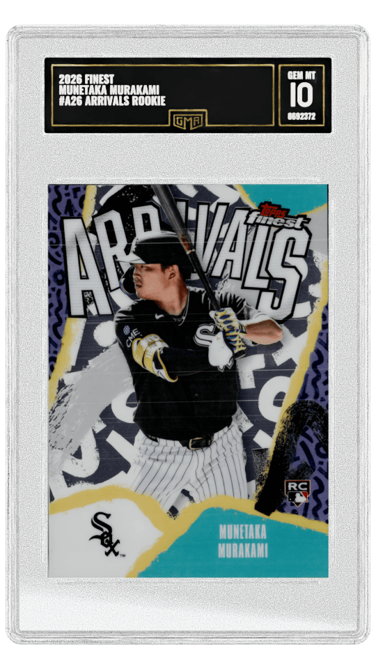2026 FINEST MUNETAKA MURAKAMI #A26 ARRIVALS ROOKIE graded-card listing image