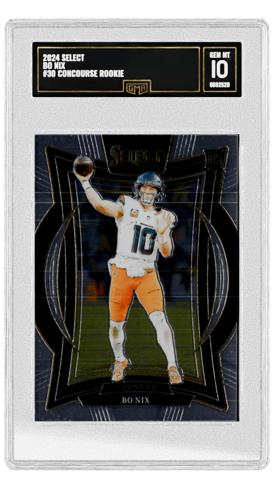 2024 SELECT BO NIX #30 CONCOURSE ROOKIE graded-card listing image