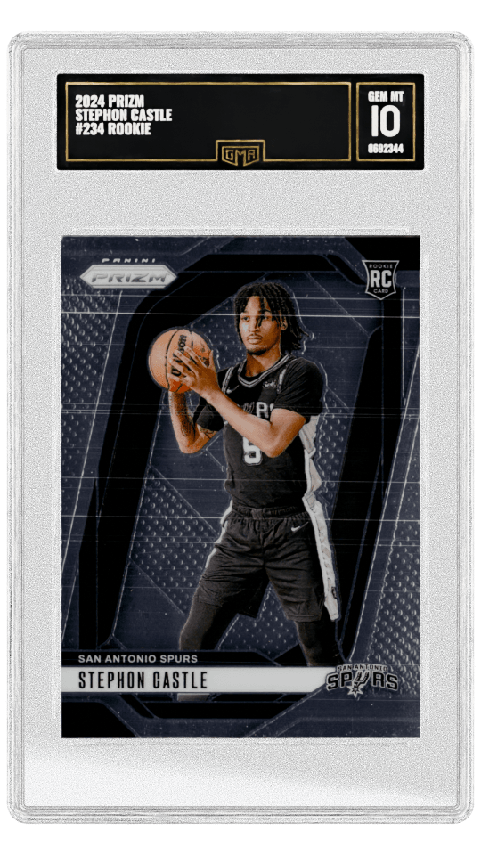 2024 PRIZM STEPHON CASTLE #234 ROOKIE Graded rookie card graded-card listing image