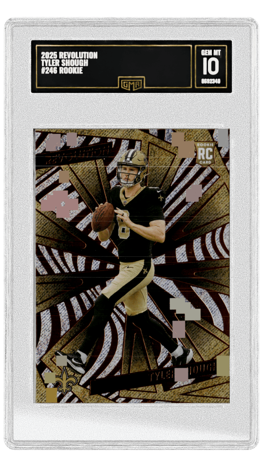 2025 REVOLUTION TYLER SHOUGH #246 ROOKIE graded-card listing image