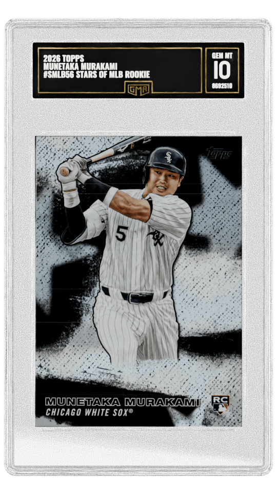 2026 TOPPS MUNETAKA MURAKAMI #SMLB56 STARS OF MLB ROOKIE graded-card listing image