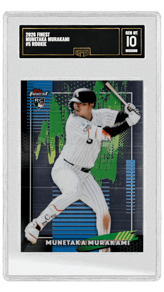 2026 FINEST MUNETAKA MURAKAMI #5 ROOKIE graded-card listing image