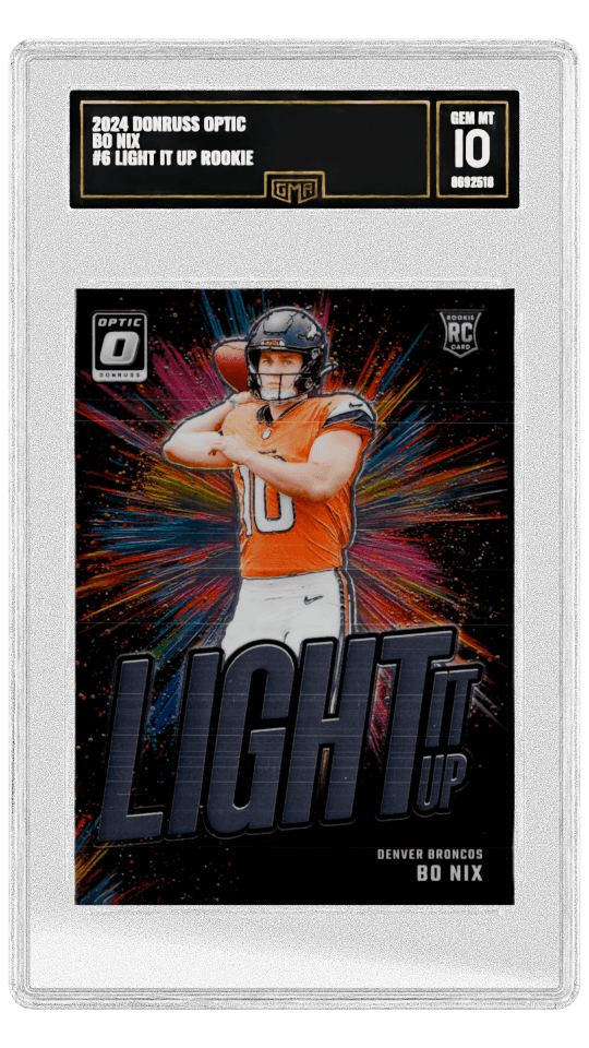 2024 DONRUSS OPTIC BO NIX #6 LIGHT IT UP ROOKIE graded-card listing image