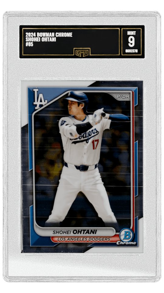 2024 BOWMAN CHROME SHOHEI OHTANI #85 graded-card listing image