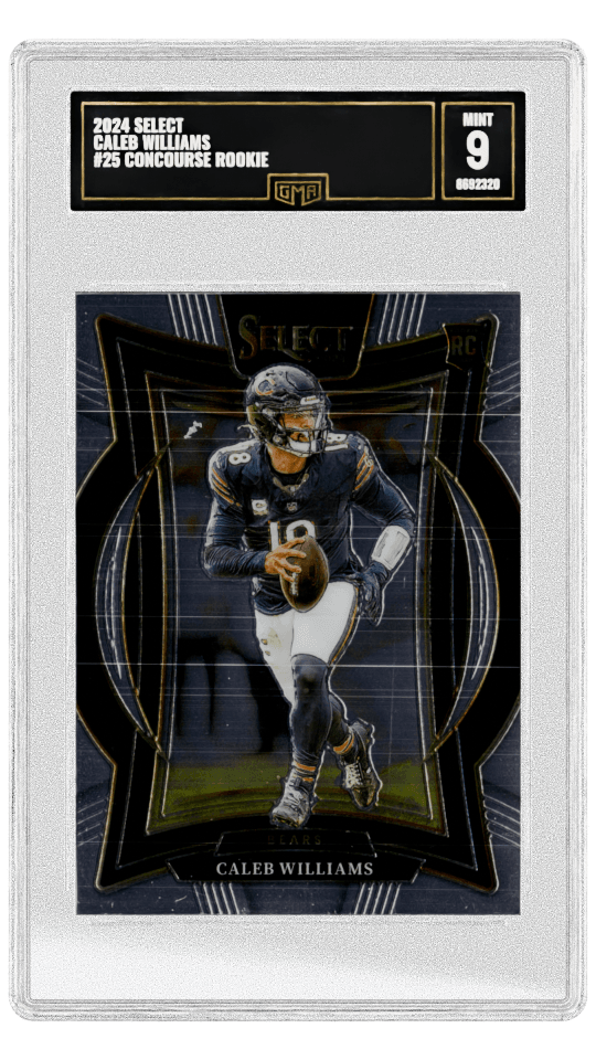 2024 SELECT CALEB WILLIAMS #25 CONCOURSE ROOKIE graded-card listing image