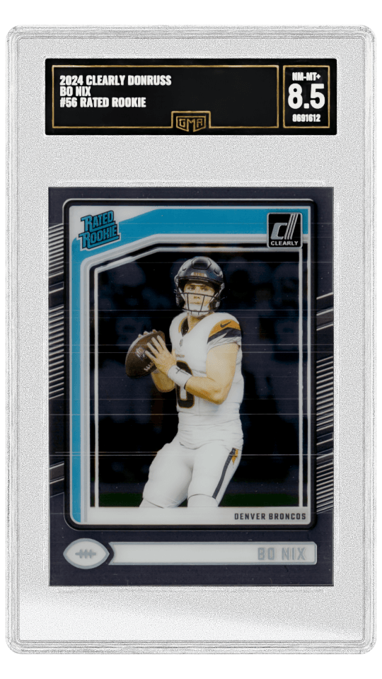 2024 CLEARLY DONRUSS BO NIX #56 RATED ROOKIE graded-card listing image